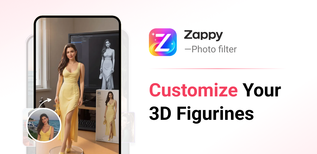 Wide view of a Zappy AI editing result